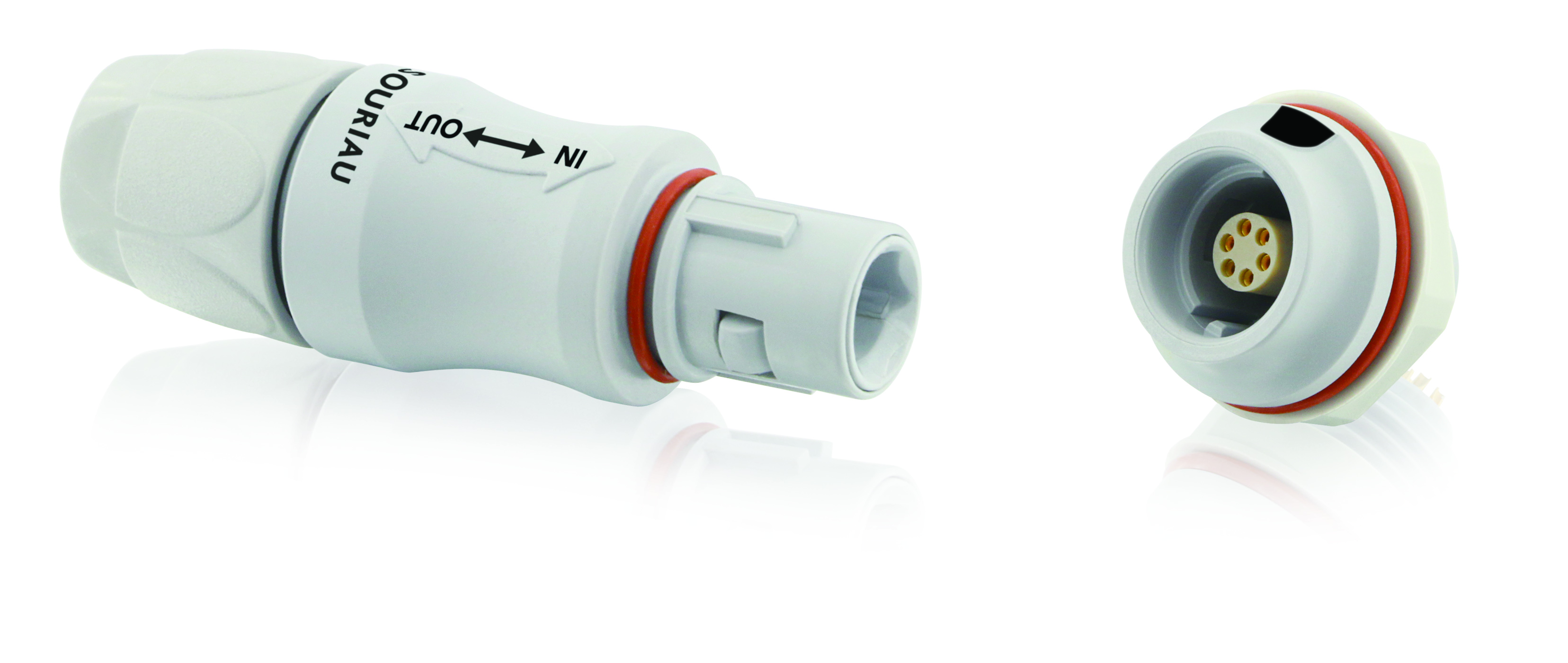 Push-Pull Steckverbinder der Serie JMX von Esterline Connection Technologies Souriau