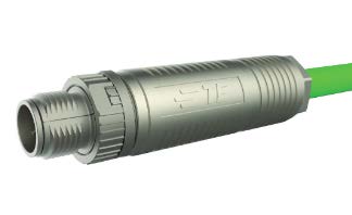 M12 X-Code-Stecker für die Feldinstallation